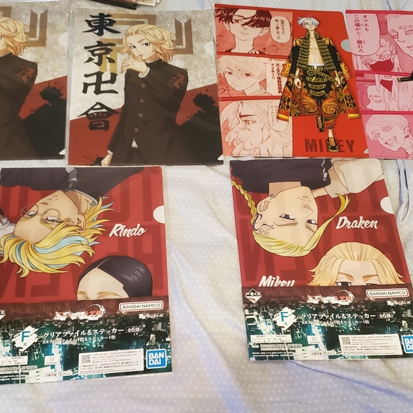 $3 Each - Anime Clear Files Assortment - Picture 5 of 14
